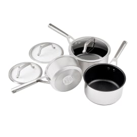 Ninja ZEROSTICK Stainless Steel 3-Piece Pan Set - C63000UK product photo