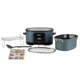 Ninja Foodi PossibleCooker 8-in-1 Slow Cooker [Sea Salt Grey] MC1001UK product photo Side New M