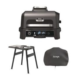 Ninja Woodfire Pro XL Electric BBQ Grill & Smoker with Stand & Cover product photo Side New M