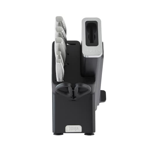 Ninja StaySharp Rostfreier Messerblock mit integriertem Schleifer 6-teiliges Set K62006EUUK
