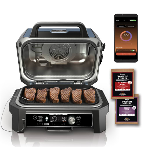 Barbecue électrique et fumoir Ninja Woodfire Pro Connect XL OG901EU