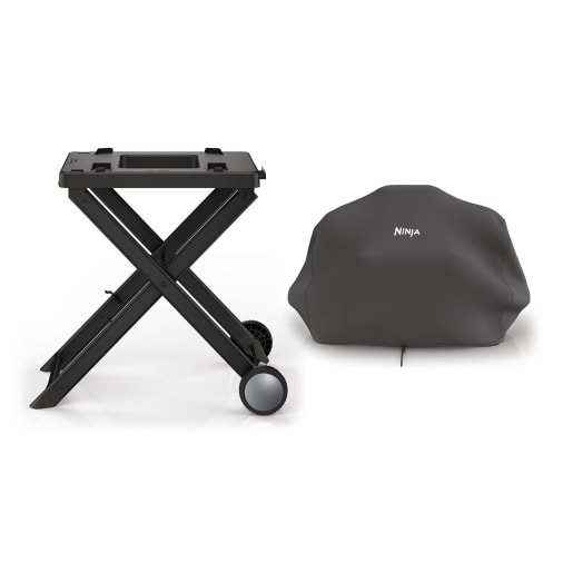 Ninja Woodfire Electric BBQ Grill Stand & Cover Bundle at Ninja Kitchen