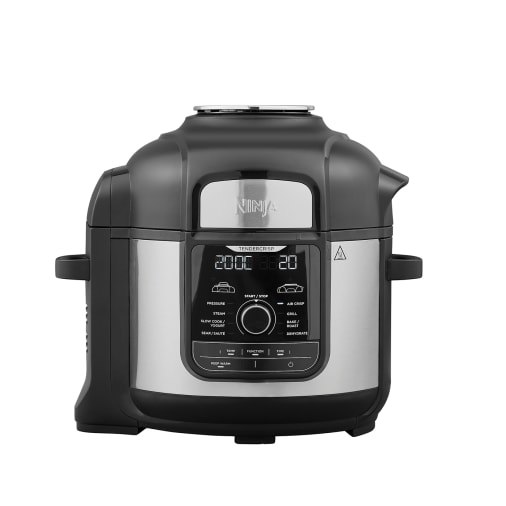 Ninja Multikocher, 7,5 Liter, 10 Garfunktionen, TenderCrisp-Technologie, edelstahl, OP500EU