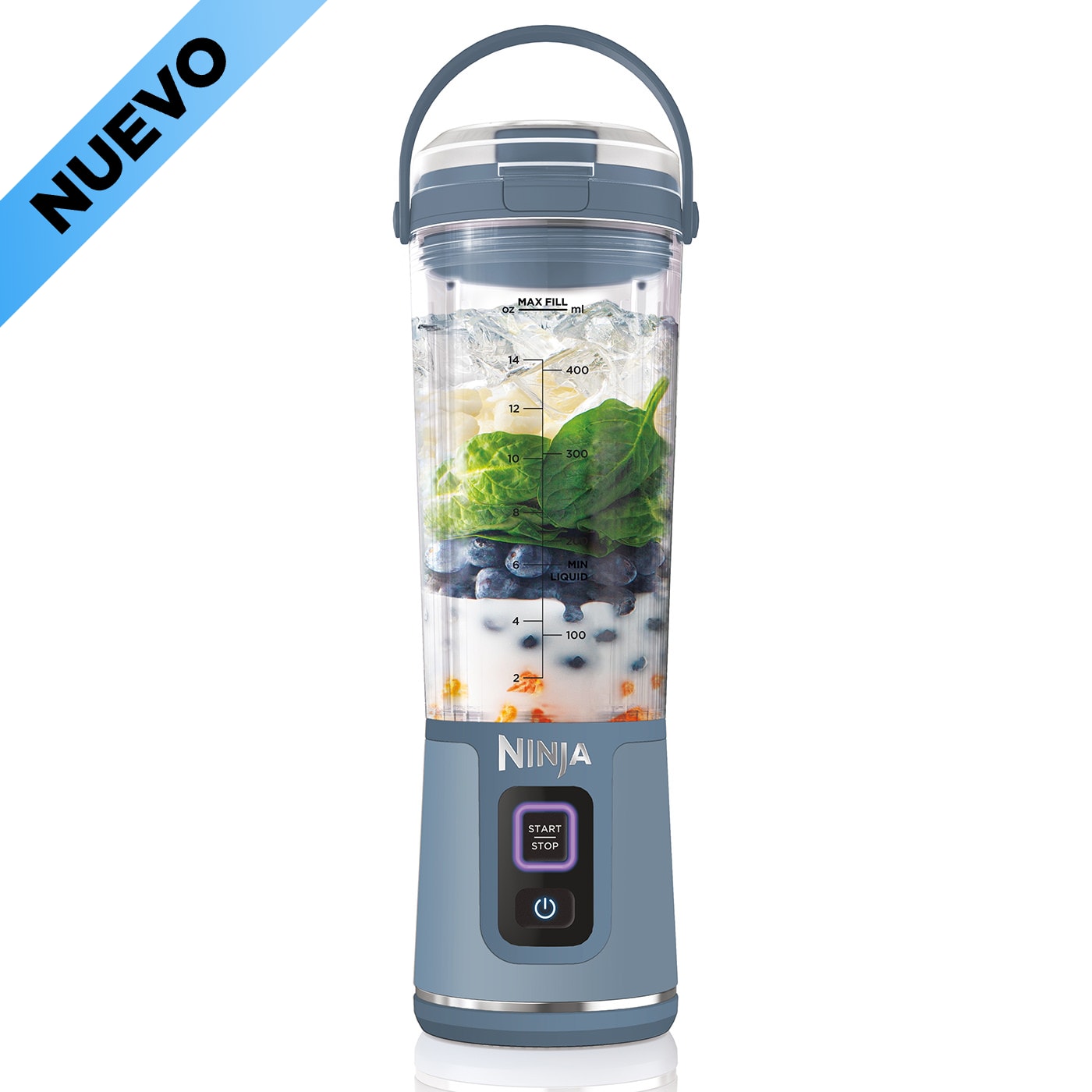 Batidora de Vaso Individual para Smoothies Ninja