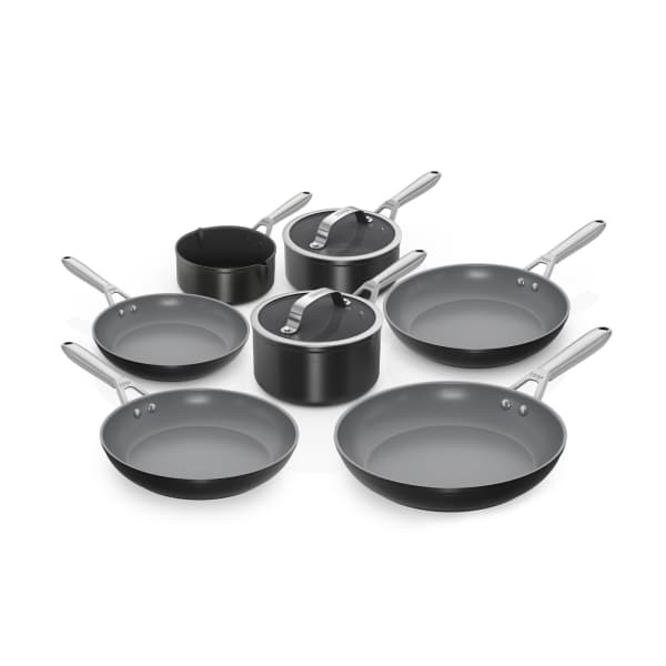 Ninja Ceramic Pro Black Cookware Bundle - 7 piece set
