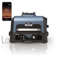 Barbecue électrique Et Fumoir Ninja Woodfire Pro XL - Grill, Air Fryer, Thermomètre Intégré - Gris/Noir