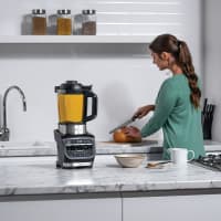 Ninja HB150UK Hot and Cold Blender and Soup Maker Stainless Steel -  Atlantic Electrics