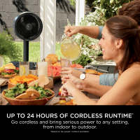 The cordless 24 hour outdoor fan sale