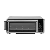 Ninja Foodi SP101UK Mini four 8-en-1 - Friture sans huile, cuisson au four,  grill - Rangement compact - Argenté