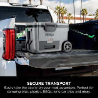 Ninja FrostVault 42L Large Capacity Wheeled Cooler in Grey