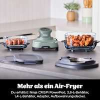YQL Silikon-Einsätze Für Ninja Crispi FN101 Luftfritteuse – 2-teilig, Antihaftbeschichtet, Hitzebeständig Bis 232°C