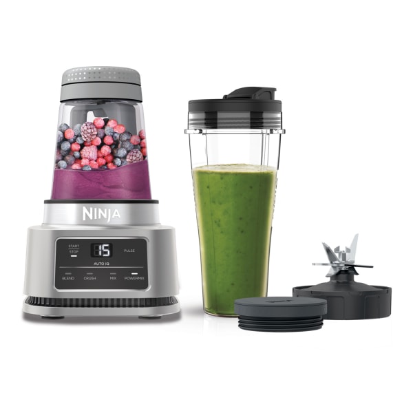 Ninja NutriBlender Pro Personal Blender With AutoiQ Cloud Silver