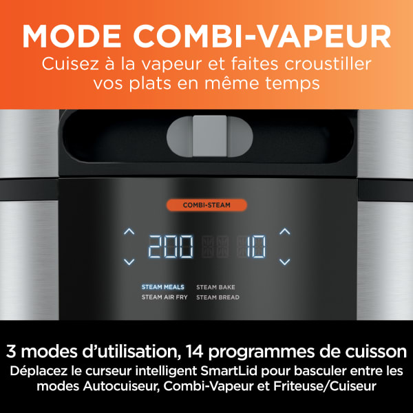 Multicuiseur SmartLid 14-en-1 Ninja Foodi MAX OL750EU