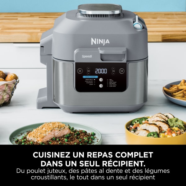 Ninja Foodi : L'autocuiseur qui croustille : livre de cuisine complet pour  les débutants
