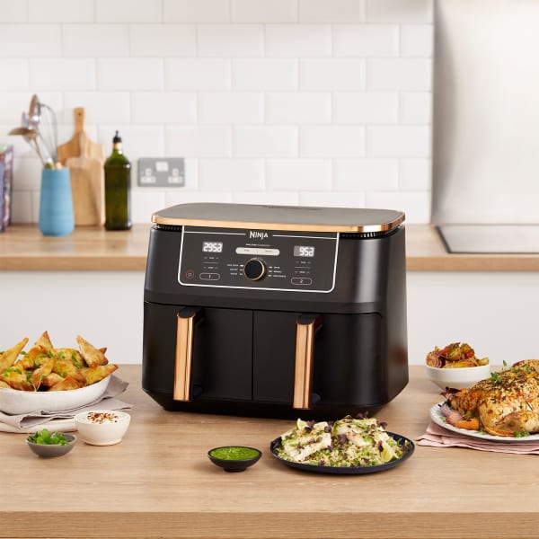 Ninja Foodi Max AF400EU AirFryer 6 en 1 Friteuse Sans Huile Capacité 9,5L  2470W