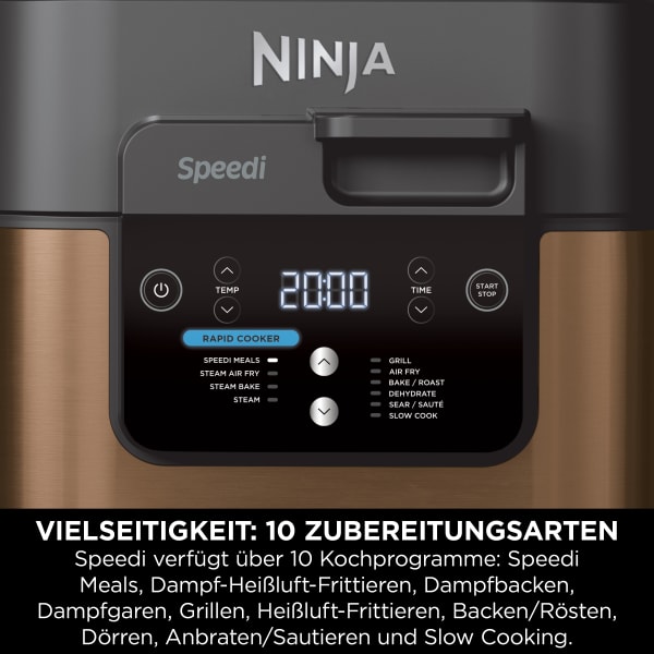 Ninja Speedi 10-en-1 Rapid Cooker & Air Fryer ON400EUDBCP