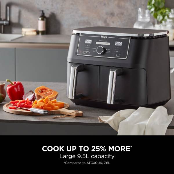 Ninja AF400UK Air Fryer - Foodi MAX Dual Zone stock finder alerts in the UK