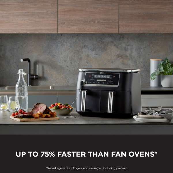 Ninja Foodi MAX Dual Zone Air Fryer with Smart Cook System AF451UK •  Reilly's of Enniskillen