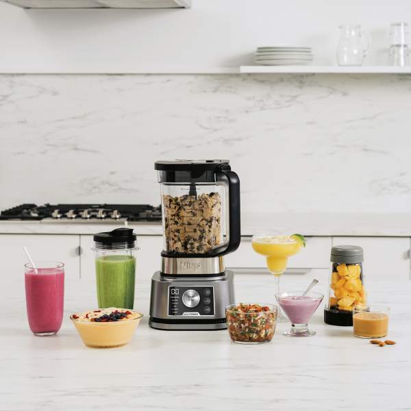 NINJA Foodi Power 3-in-1 Blender & Food Processor, 6 Auto-iQ