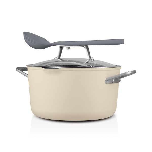 Ninja Foodi 8 in 1 Possible Pot with ZEROSTICK Vanilla Bean CW202WHUK Cookware