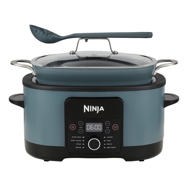 Ninja Foodi MC1001C Multicuiseur PossibleCooker Pro, 8.5-qt, Gris 8-en-1  Multicuiseur 