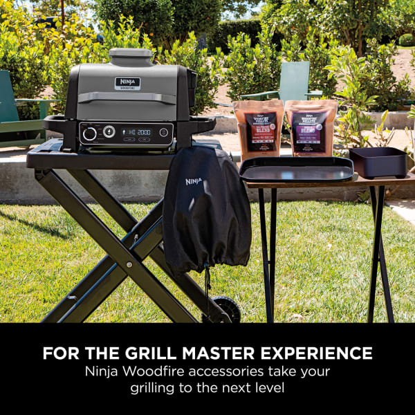Ninja Woodfire Electric BBQ Grill Stand - OG701UK
