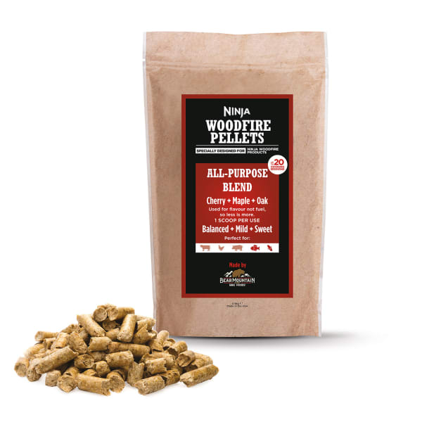 Ninja Woodfire Pellets All-Purpose Blend (900g) - OG701UK - Ninja Woodfire  Electric BBQ Grill u0026 Smoker OG701UK/OG751UK Parts u0026 Accessories