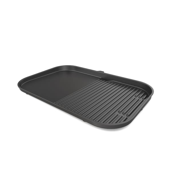 Flat grill pan top