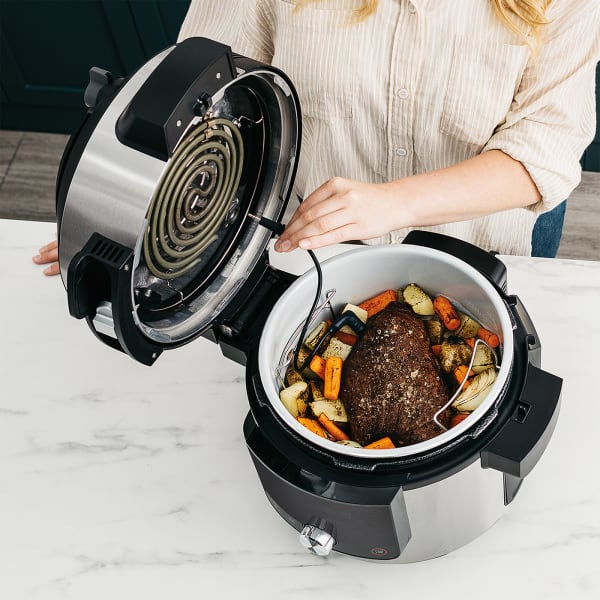 Ninja® Foodi® 6-in-1 Smart 10-qt. 2-Basket Air Fryer with Thermometer