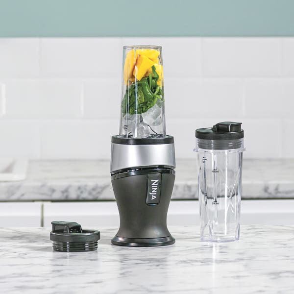 Ninja QB3001SS Fit Compact Personal Blender, Pulse Technology, 700-Watts,  for Smoothies, Frozen Blending, Ice Crushing, Nutrient Extraction*Food Prep