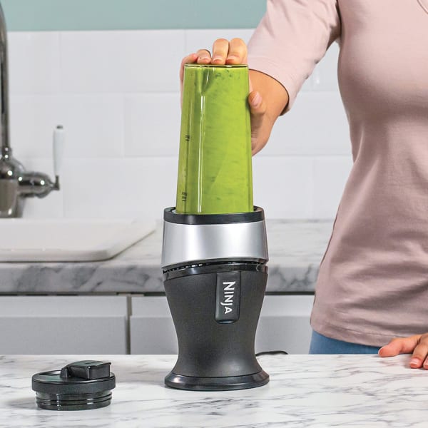 Nutri Ninja 700W Blender & Smoothie Maker in Silver - QB3001UKS