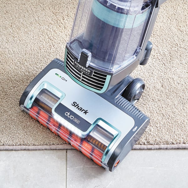 Shark apex upright vacuum sales with duoclean