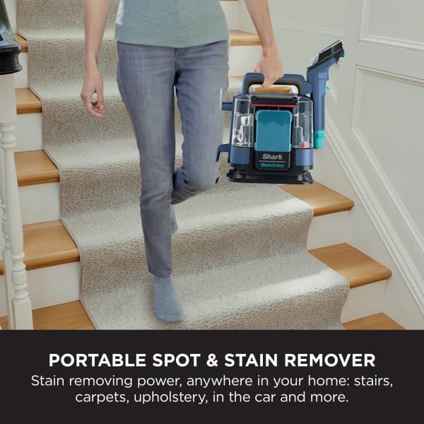 Portable spot shop and stain cleaner