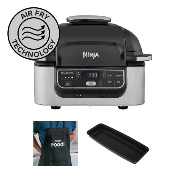 Ninja Foodi Health Grill Air Fryer Exclusive Accessory Bundle Ninja Health Grills