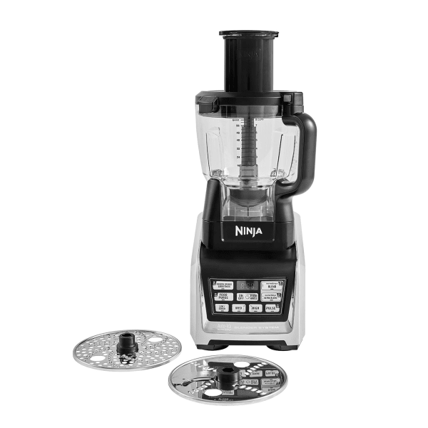 Nutri Ninja BL682Z 1500W Professional Food Processor Blender System w/  Cookbook 