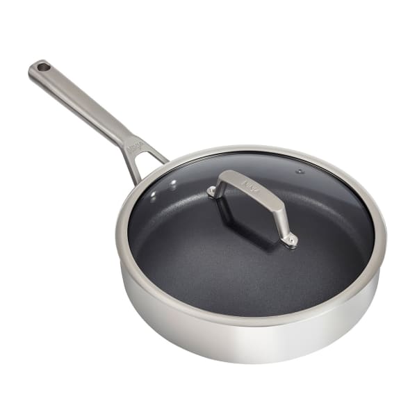 Ninja Foodi ZEROSTICK Edelstahl-Sauteuse 26 cm mit Deckel – Ninja DE
