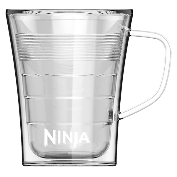 4 x 350ml Double Walled Mug w Handle Ninja Coffee Bar CF060UK Parts