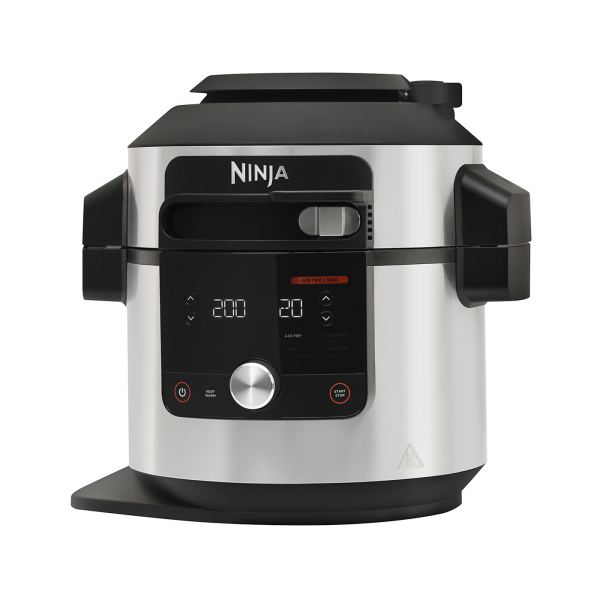 Ninja Foodi OL701 1760W 8qt 14-in-1 Pressure Cooker Steam Fryer - Stainless  Steel/Black for sale online