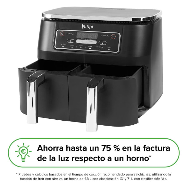 Ninja Freidora Aire AF300EU 2x3.8 L Negro