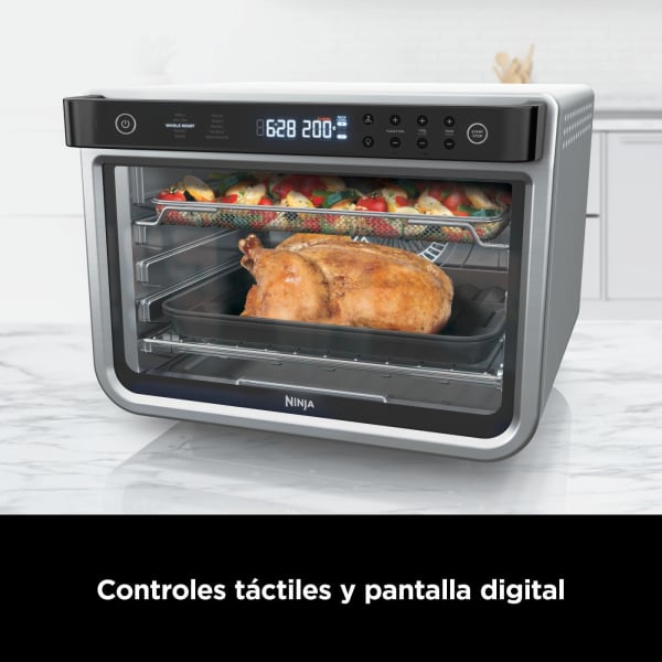 Ninja Foodi Horno Multifunción 10 en 1, Mini Horno Portátil con