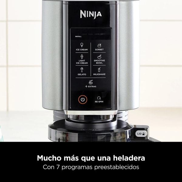 Ninja Máquina Helados NC300EU Creami 800W Plateado