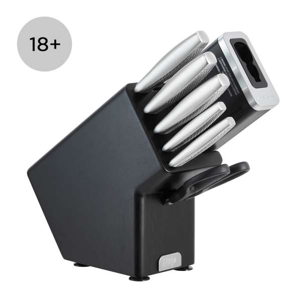 Bloc en bois 6 pièces avec couteaux en acier inoxydables Ninja StaySharp K62006EUUK