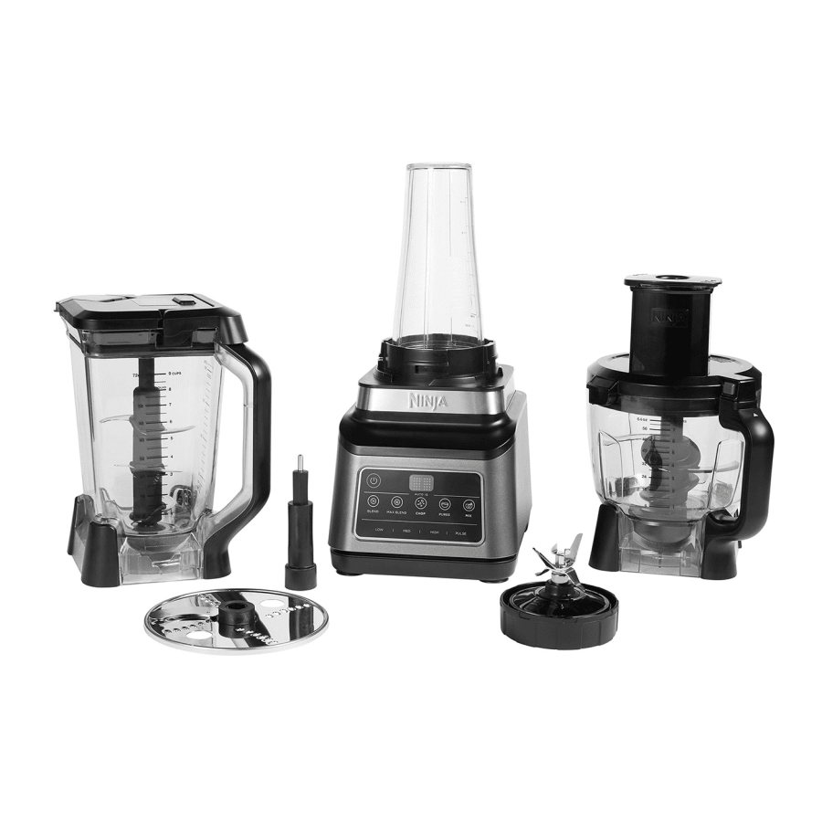 Ninja 3 In 1 Food Processor With Auto Iq Bn800uk Ninja Kitchen Systems Favorable Buying At Our Shop