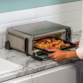 The mini oven with an impressive capacity