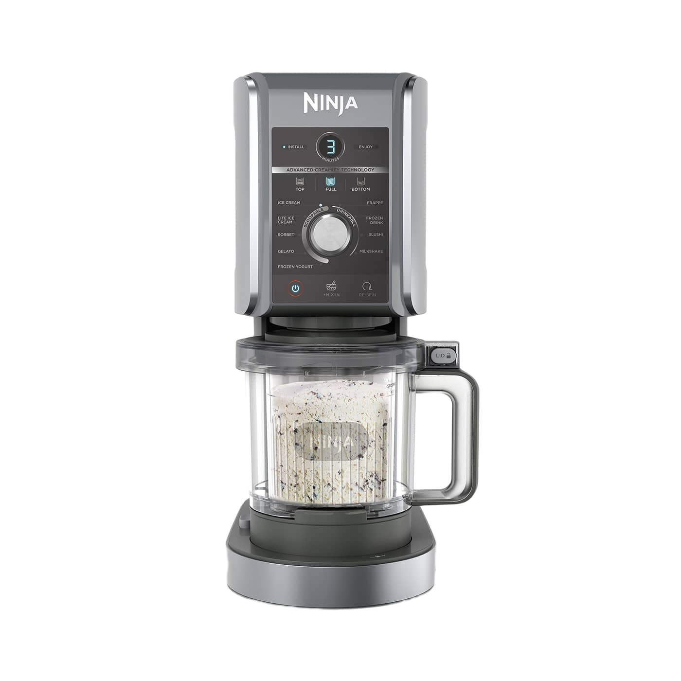 Ninja Swirl By CREAMi 13-in-1 Soft Serve Ice Cream Maker