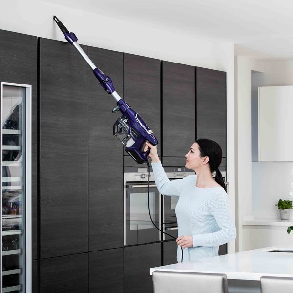 High Up Cleaning with Shark DuoClean Corded Stick Vacuum Cleaner