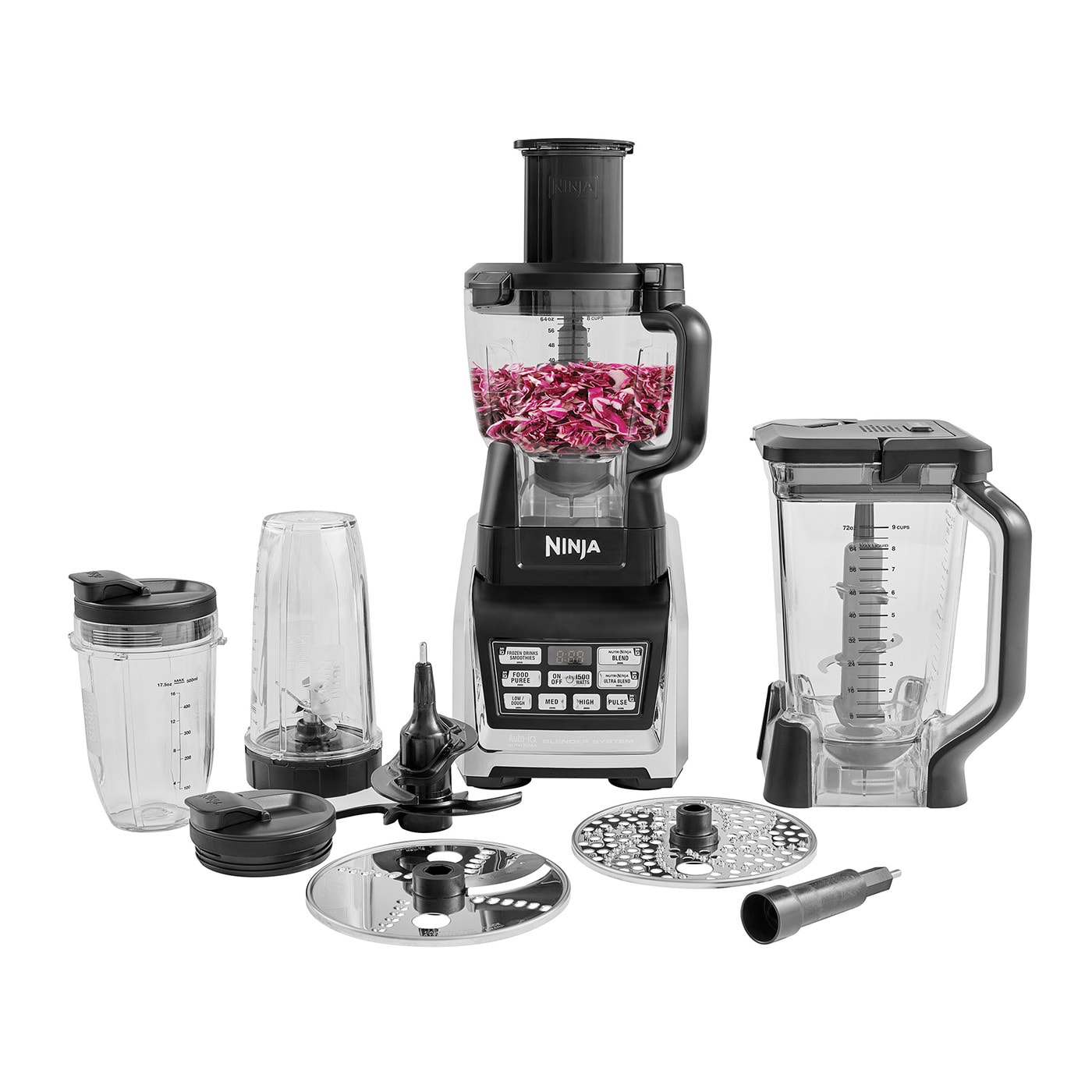 nutri ninja complete kitchen system with nutri ninja 1500w - bl682