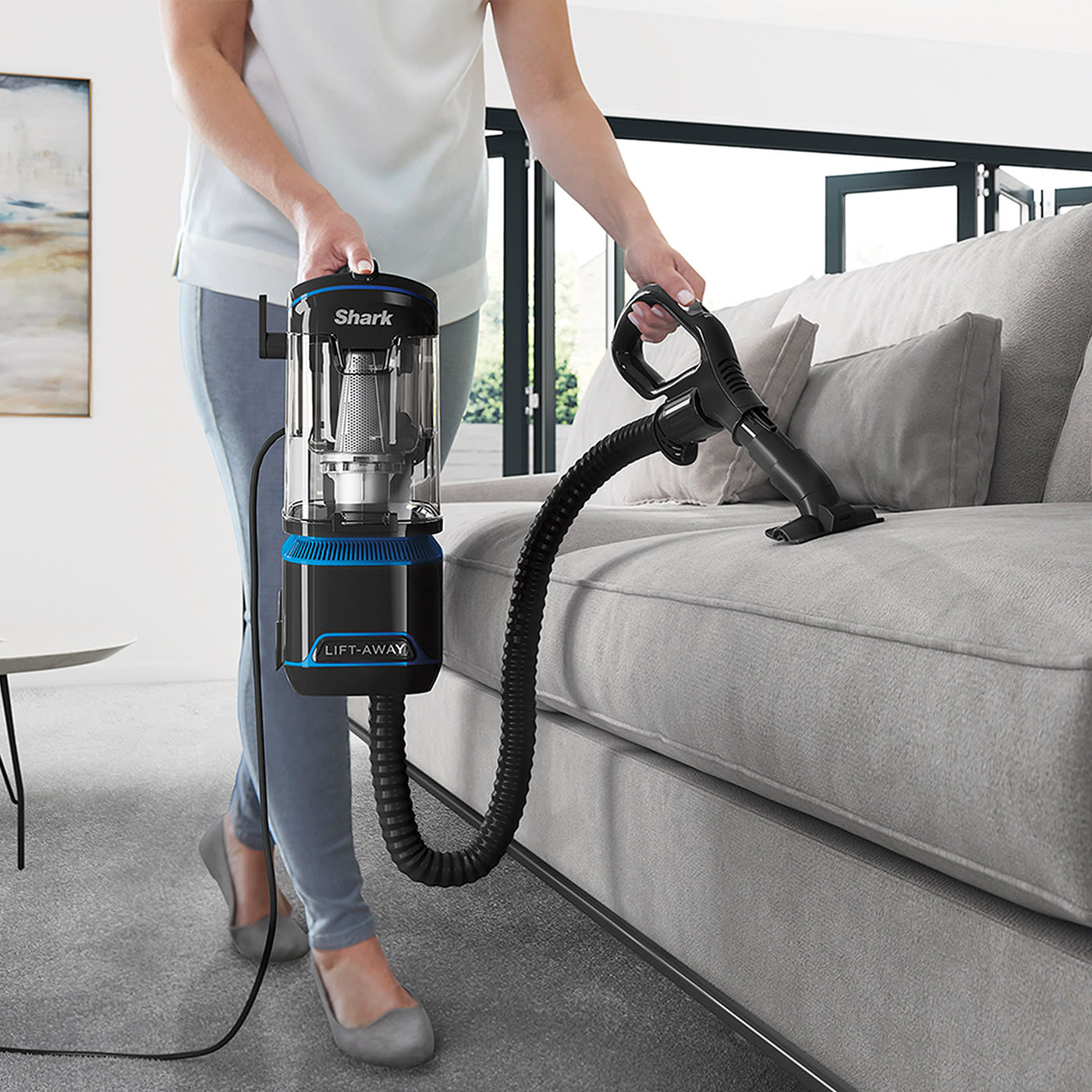 Shark Corded Vacuum Cleaner with Lift-Away Technology and Anti Allergen