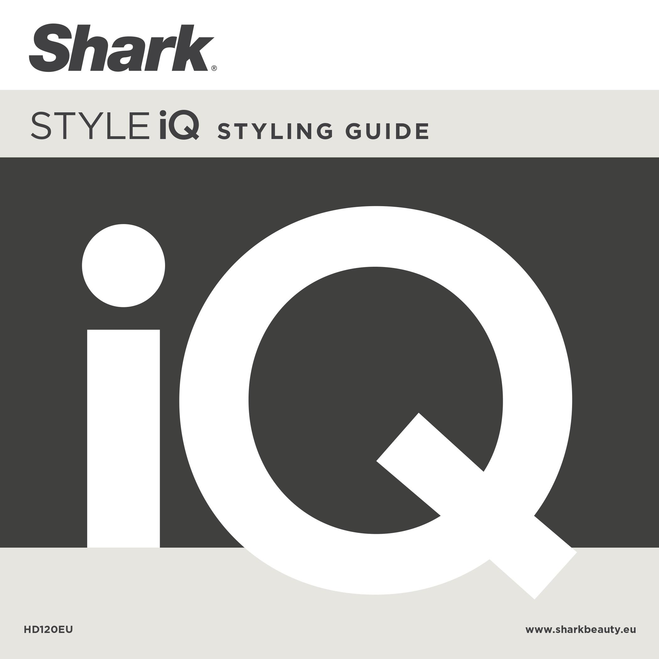 Guía descargable de estilismos y de uso del Secador de pelo Shark Style iQ