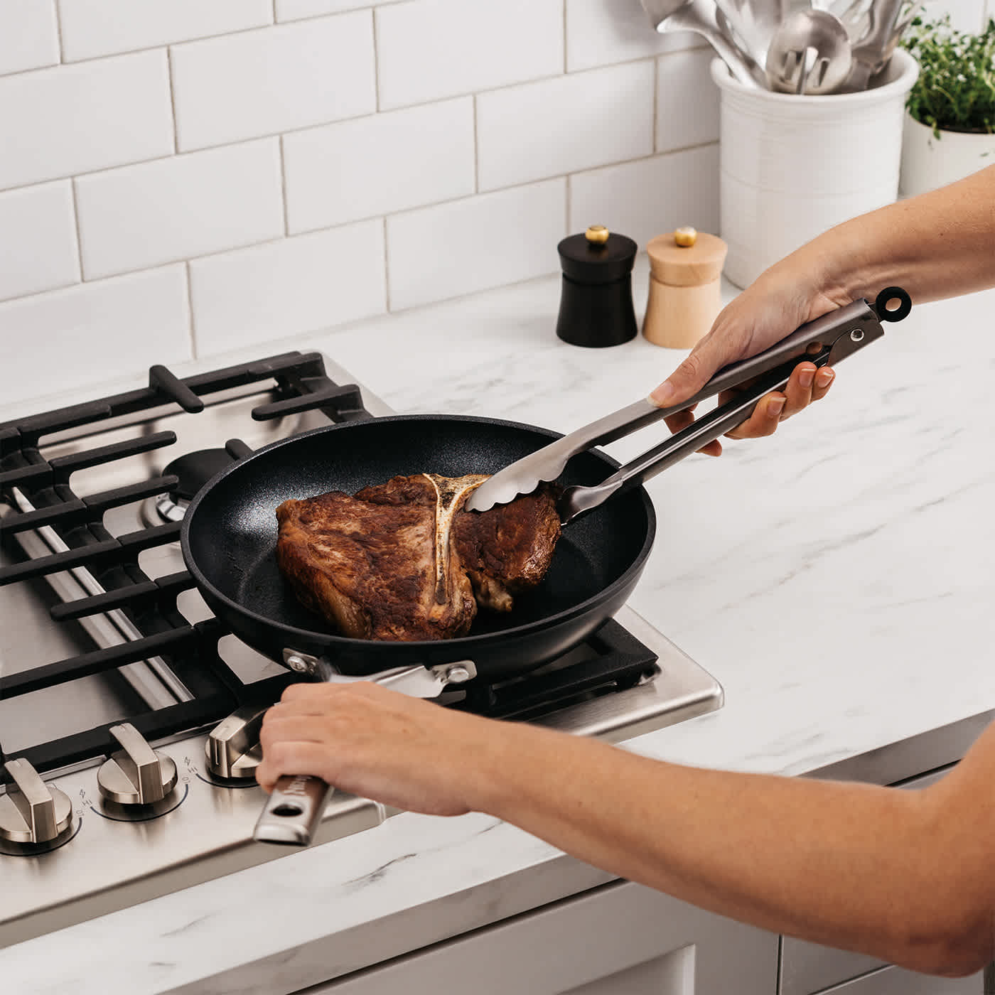 Zero stick, chip or flake